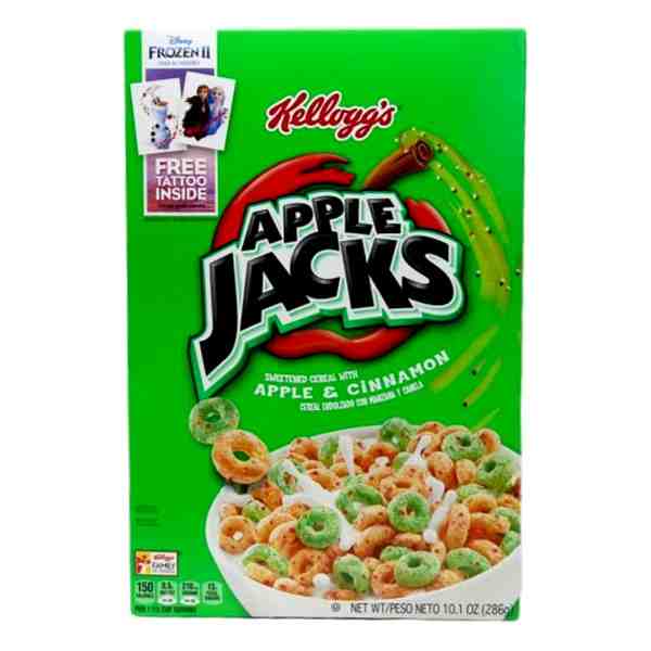 KELLOGGS APPLE JACKS CEREAL7.9/ 8.9 oz