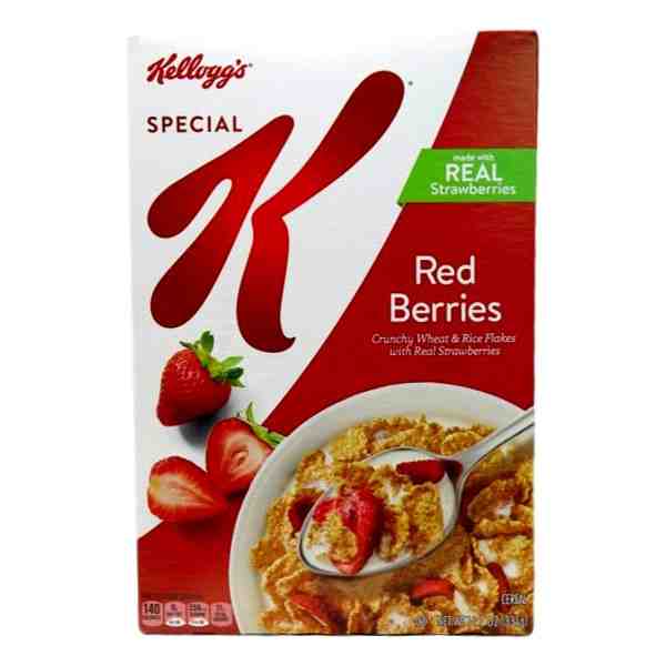KELLOGGS SPECIAL K RED BERRIES CEREAL 11.4oz