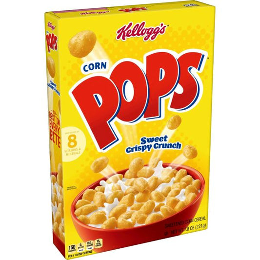 KELLOGGS CORN POPS CEREAL 8.8oz