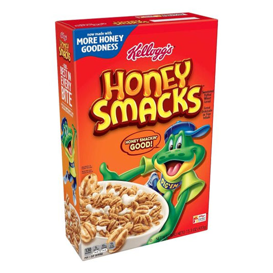 KELLOGGS HONEY SMACKS 15.3oz