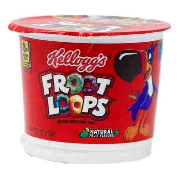 KELLOGGS FROOT LOOPS CEREAL CUP 1.5oz