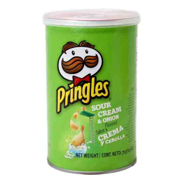 PRINGLES SOUR CREAM & ONION 2.5oz