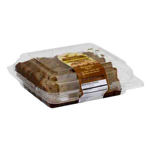 BRILL BANANA NUT LOAF SLICED CAKE 16oz