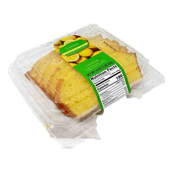 BRILL LEMON LOAF SLICED CAKE 16oz