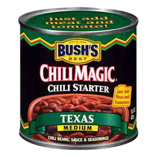 BUSHS CHILI MAGIC TEXAS MEDIUM 15.5oz