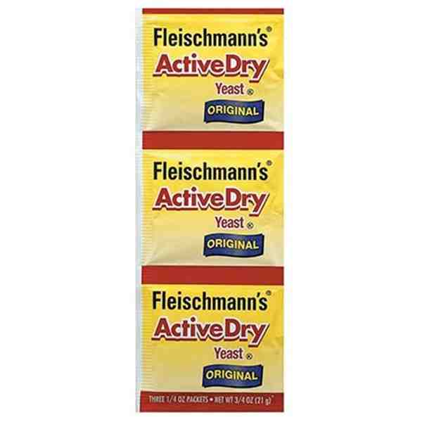 FLEISCHMANNS ACTIVEDRY YEAST 3CT 0.75oz
