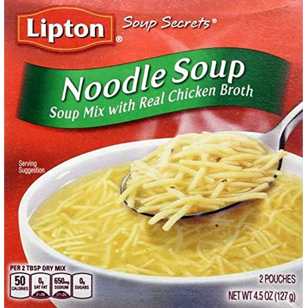 LIPTON SOUP MIX WITH CHICKEN  NOODLE MEAT 4.2 OZ