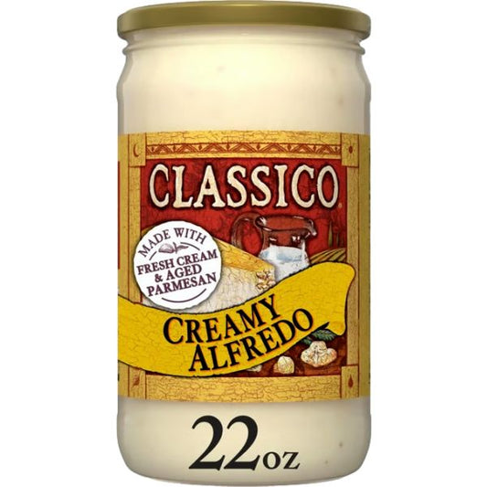 CLASSICO CREAMY ALFREDO SAUCE 22 OZ