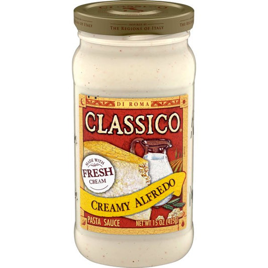 CLASSICO ALFREDO SAUCE 15 OZ