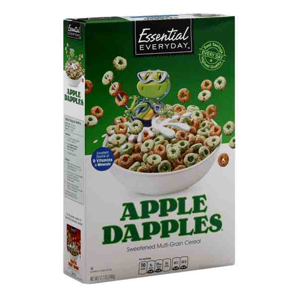 EE APPLE DAPPLES CRUNCHIES CEREAL 12.2oz
