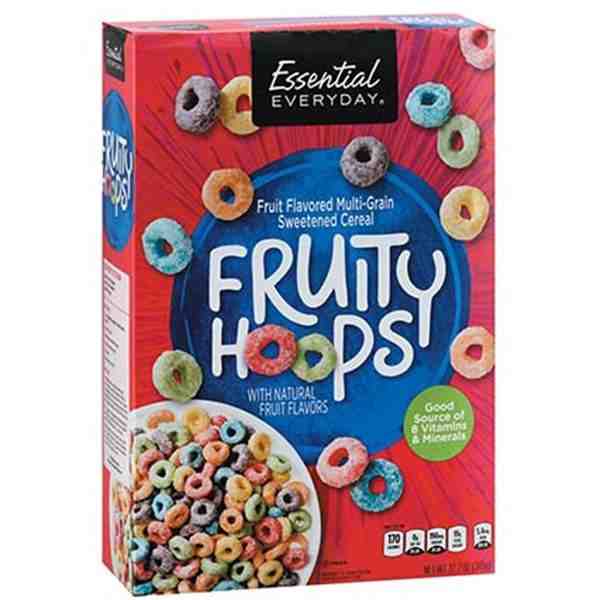 EE FRUITY HOOPS MULTI GRAIN CEREAL 12.2oz