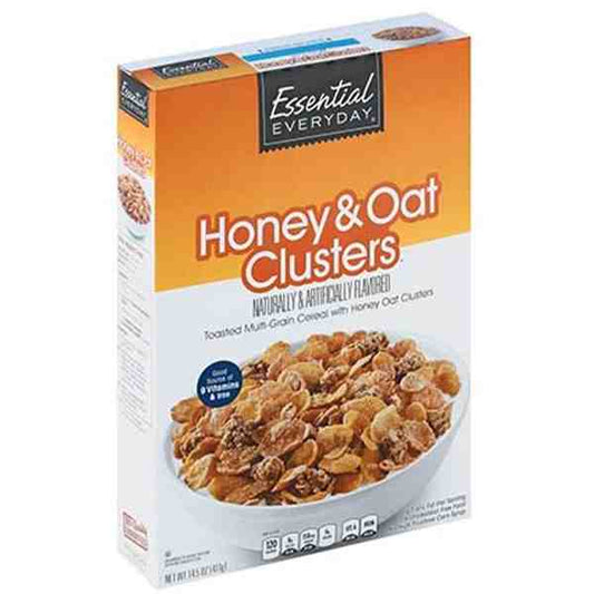 EE HONEY & OAT CLUSTERS CEREAL 14.5oz