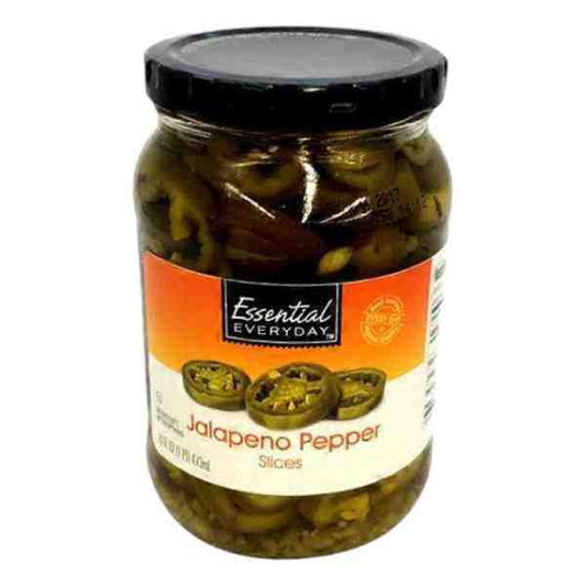 EE HOT PEPPER JALAPENO SLICE 16oz