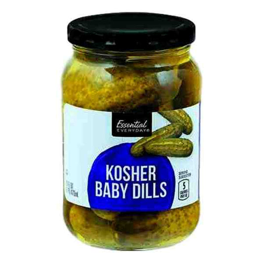 EE KOSHER DILLS WHOLE BABY 16oz