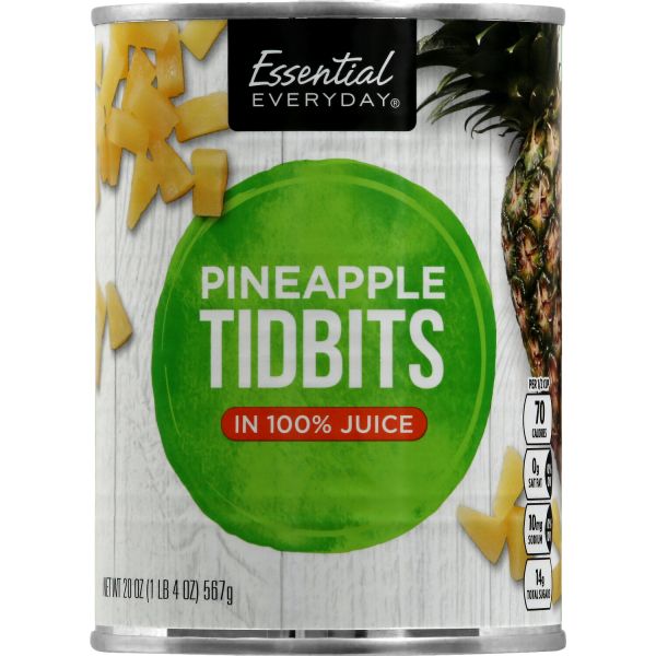 EE PINEAPPLE TIDBITS  20 OZ