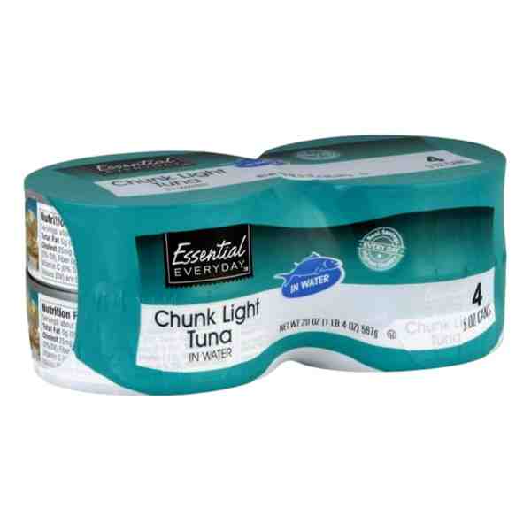 EE CHUNK TUNA LIGHT 4PACK 20oz