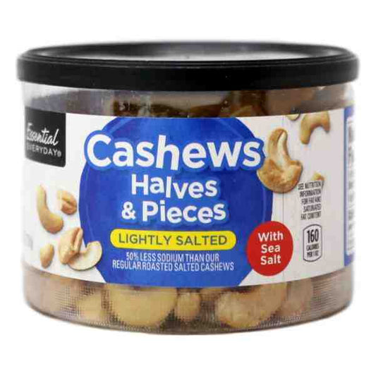 EE CASHEWS HALVES & PIECES LIGHTLY SALTED 8oz