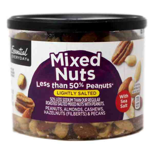 EE MIXED NUTS LIGHTLY SALTED 10oz