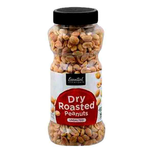 EE PEANUTS DRY ROASTED UNSALTED 16oz