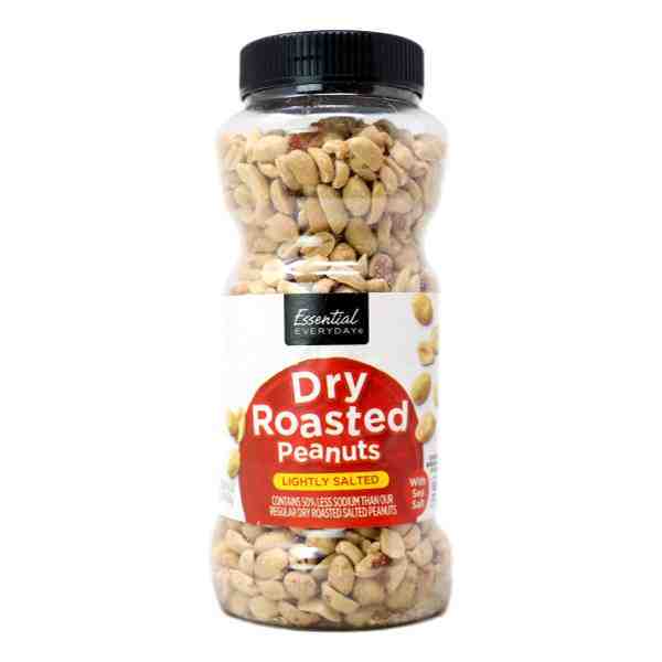 EE PEANUTS DRY ROASTED LIGHTLY SALTED 16oz