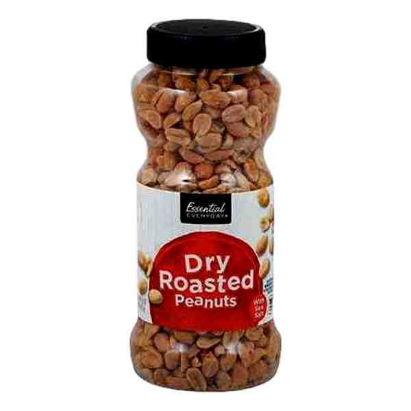 EE PEANUTS DRY ROASTED 16oz