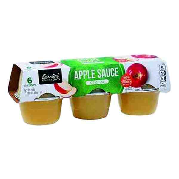EE ORIGINAL APPLE SAUCE 6 CUPS 24oz