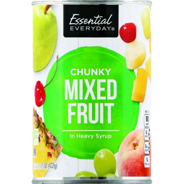 EE CHUNKY MIXED FRUIT HEAVY SYRUP 15.25oz