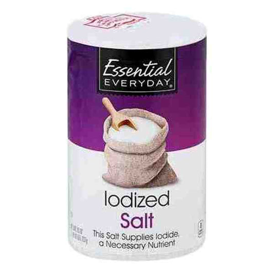 EE SALT IODIZED 26oz