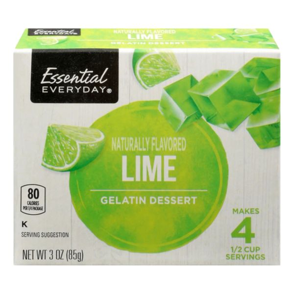 EE GELATIN MIX LIME 3 OZ