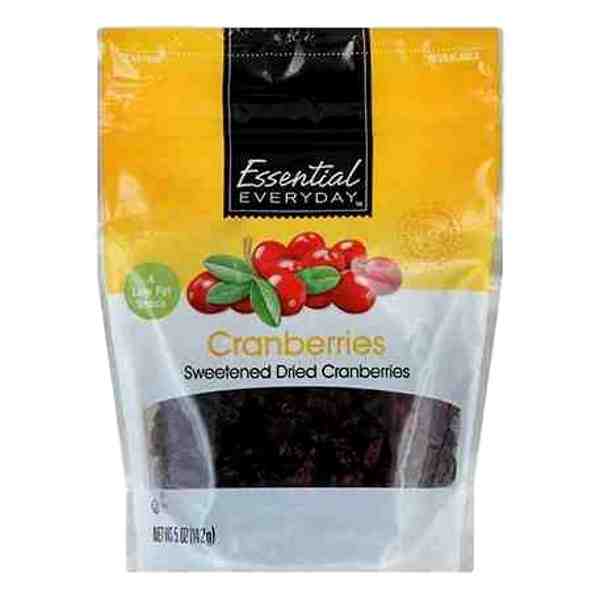 EE SWEETENED DRIED CRANBERRIES 5oz