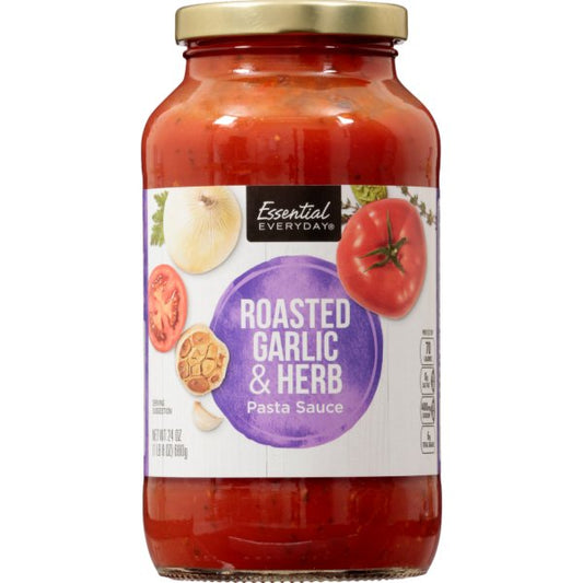 EE GARLIC & HERB  PASTA SAUCE 24oz