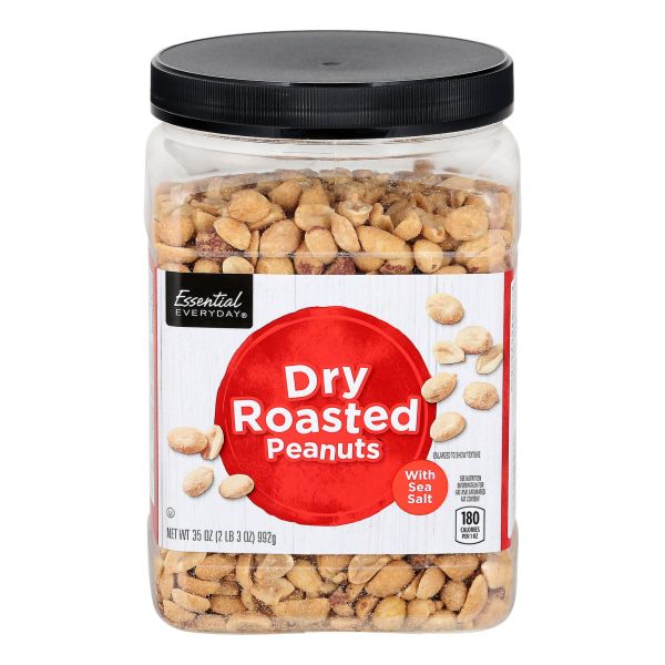 EE PEANUTS DRY ROASTED 35 OZ