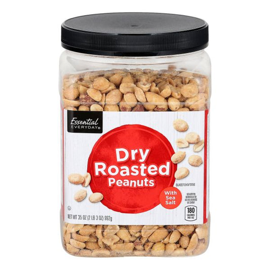 EE PEANUTS DRY ROASTED 35 OZ