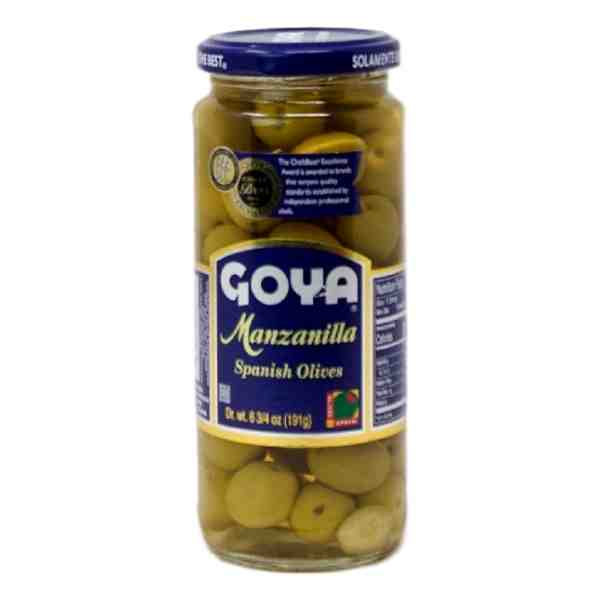 GOYA OLIVES/MANZANILLA 6.75oz