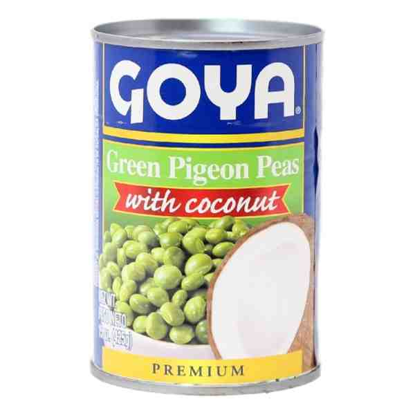 GOYA GREEN PIGEON PEAS W/COCONUT 15.5oz