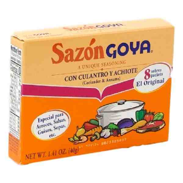 GOYA SAZON CON CULANTRO Y ACHIOTE 8ct