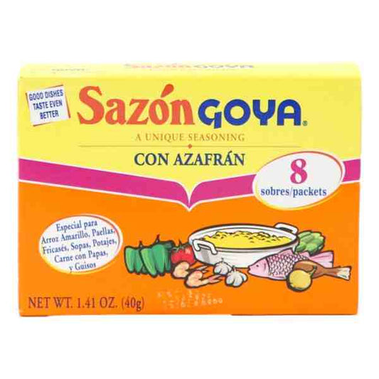 GOYA SAZON CON AZAFRAN 8ct