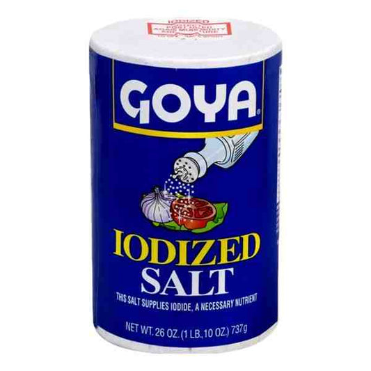 GOYA IODIZED SALT 26oz
