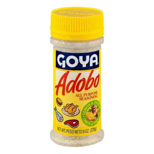 GOYA ADOBO ALL PURP LEMON PEPPER 8oz
