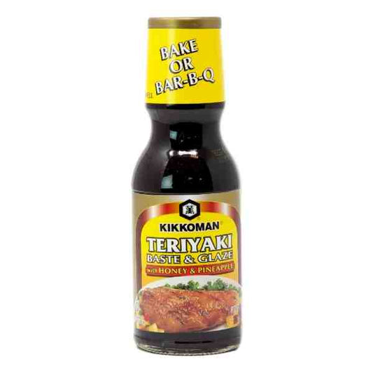 KIKKOMAN TERIYAKI SAUCE HONEY & PINEAPPLE 12.8 oz