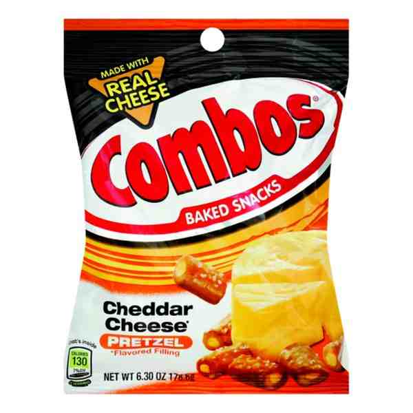 COMBOS CHEDDAR CHEESE PRETZEL 6.3 oz