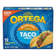 ORTEGA YELLOW CORN TACO SHELLS 12pcs 4.9oz