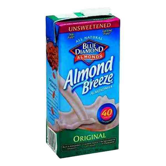 ALMOND BREEZE UNSWEET ORIGINAL 32.floz
