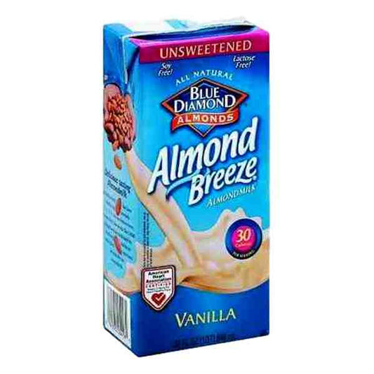 ALMOND BREEZE UNSWEET VANILLA MILK 32oz