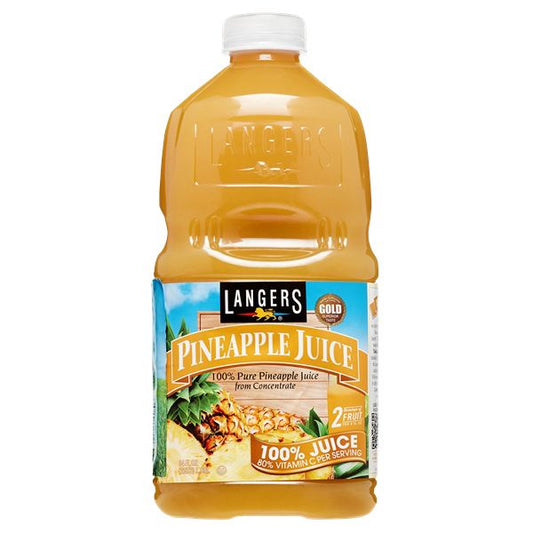 LANGERS	PINEAPPLE JUICE 100 % 64 OZ
