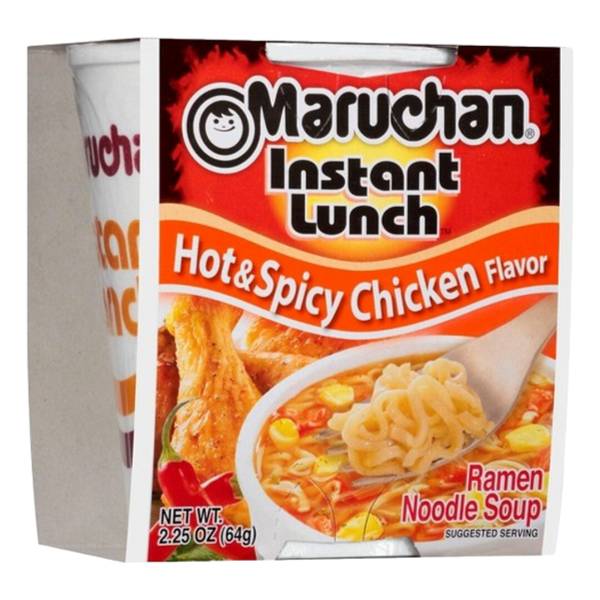 MARUCHAN CUP NOODLES HOT SPICY CHICKEN 2.25oz