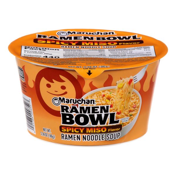 MARUCHAN	BOWL TST ASIA MISO 3.38 oz