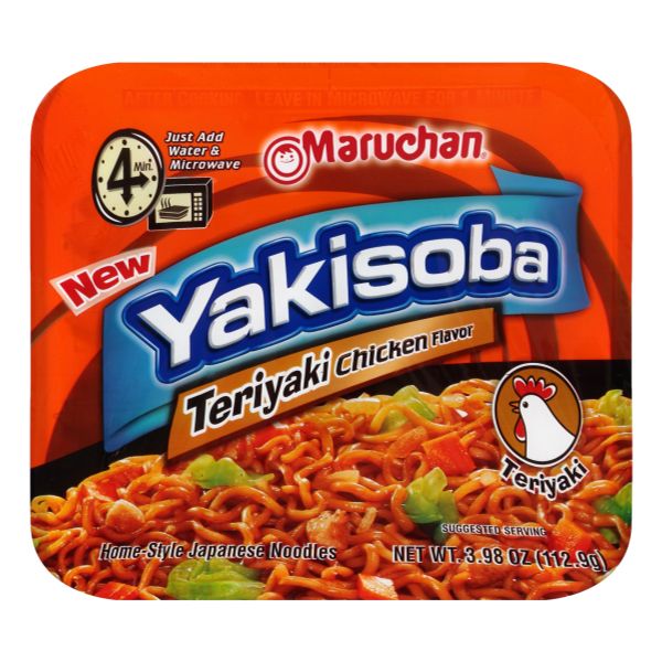 MARUCHAN SOUP YAKISOBA TERIYAKI  CHICKEN 4oz