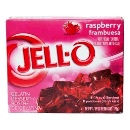 JELLO RASBERRY GELATIN 3oz