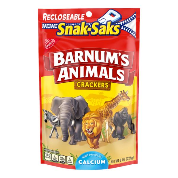 NABISCO BARNUMS ANIMAL CRACKERS 8oz